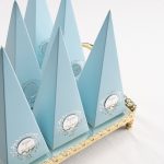 Mavi Gümüş Külah Kutu - Görsel 2